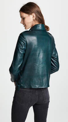 Nour Hammour Republique Leather Jacket