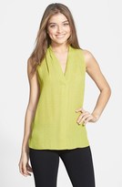 Thumbnail for your product : Vince Camuto Sleeveless Pebble Print Blouse