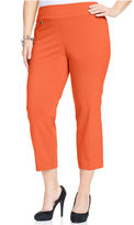 Thumbnail for your product : Alfani Plus Size Pull-On Capri Pants, Created for Macy's