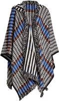 Missoni Fringed Wool Cape with Cashme 