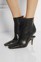 Thumbnail for your product : Maison Martin Margiela 7812 Maison Martin Margiela Cutout-heel leather boots
