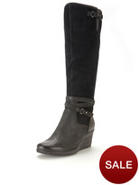 Thumbnail for your product : UGG Lesley Knee High Waterproof Leather Wedge Boots