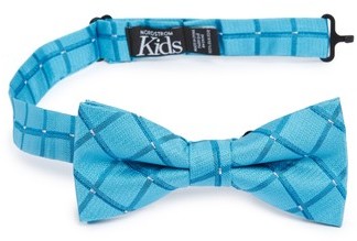 Nordstrom Boy's Plaid Silk Bow Tie