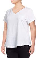 Thumbnail for your product : Style&Co. STYLE & CO. Plus V-Neck Cotton Tee