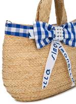 Thumbnail for your product : Simonetta grid pattern bag