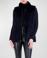 Thumbnail for your product : Gorski Reversible Sable Fur Vest