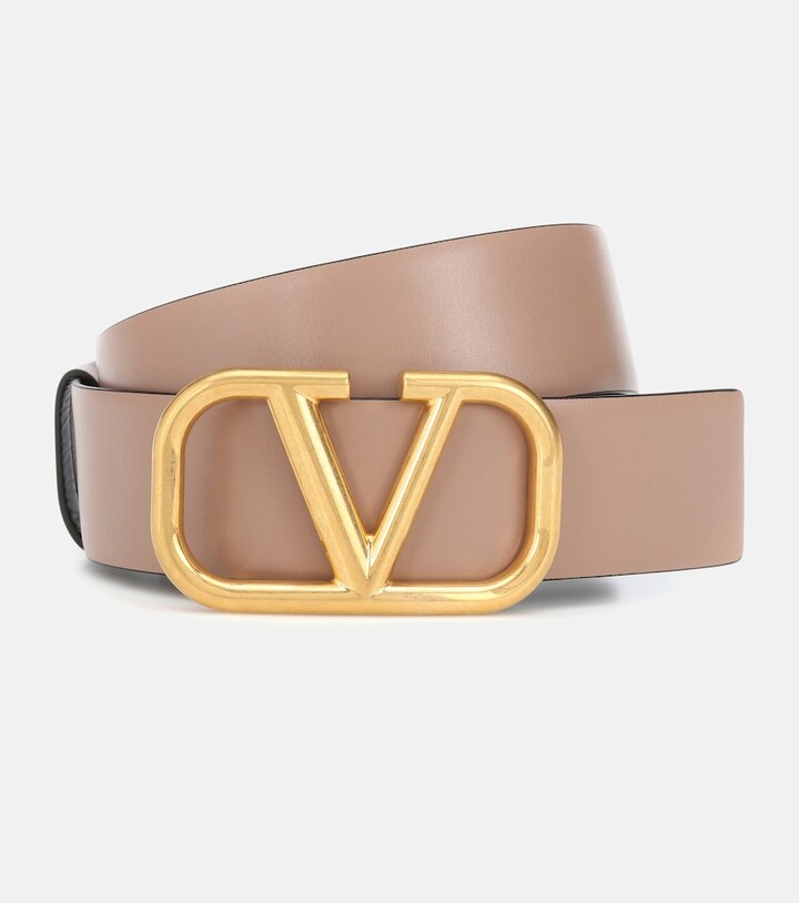 valentino beige belt