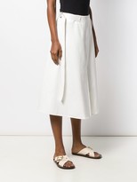 Thumbnail for your product : Marni Side Belts A-Lined Skirt