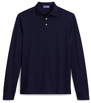Ralph Lauren Purple Label Custom Fit Cotton Piqué Polo