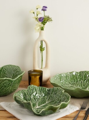 Bordallo Pinheiro Cabbage Small Earthenware Bowl - Green