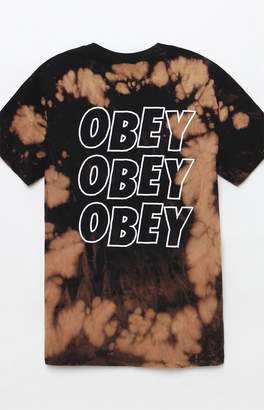 Obey Bleached Jumble Lo Fi T-Shirt