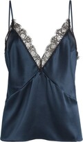 Silk-Lace Slip Dress 