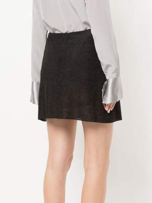 Kacey Devlin metallic mini skirt