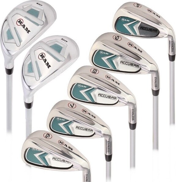 Ram RamGolfAccubarLadiesRightHandGraphiteIronSet6-PW-FREEHYBRIDINCLUDED