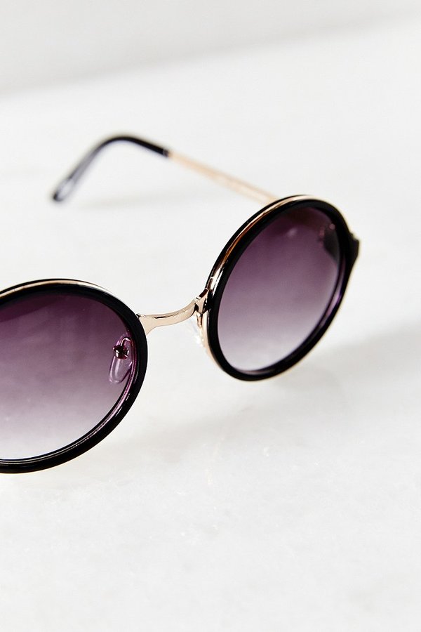 Urban Outfitters Both Worlds Round Sunglasses ShopStyle