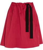 Thumbnail for your product : Vanessa Bruno Everett Brushed Cotton-Blend Skirt