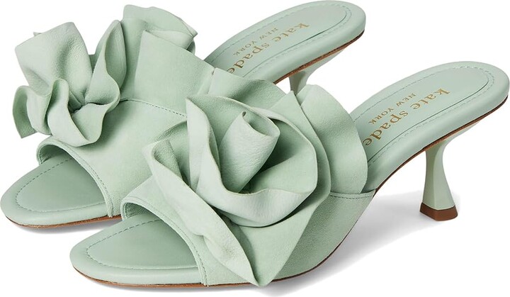 Kate Spade Flourish Women's Sandals Ponderosa Red : 8 M, Leather