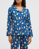 Thumbnail for your product : Bedhead Pajamas Owl-Print Organic Cotton Pajama Set