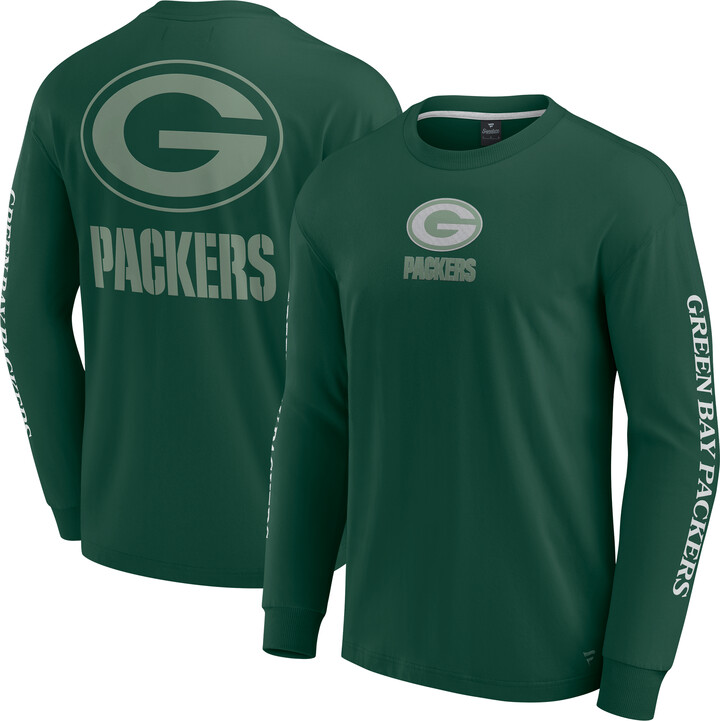 Unisex Fanatics Green Green Bay Packers Elements Strive Long Sleeve T-Shirt