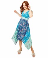 joe browns funky fishtail border dress