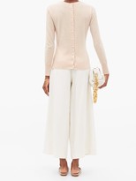 Thumbnail for your product : Altuzarra Yumi Back-buttoned Cashmere Sweater - Light Pink