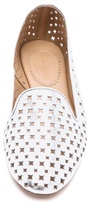 Thumbnail for your product : Aquazzura Roy Star Perforated Loafers