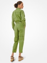 Thumbnail for your product : Michael Kors Paper Twill Jumpsuit