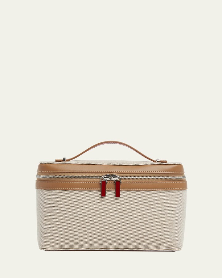 Christian Louboutin Men's Djanis Canvas and Leather Crossbody Bag