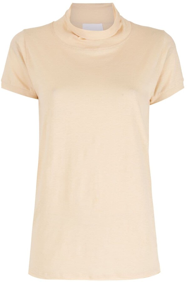 high neck t shirt online