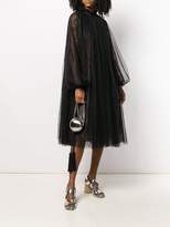 Thumbnail for your product : Rochas ruffled neck midi dress