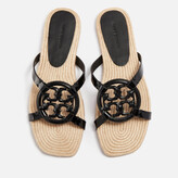 Thumbnail for your product : Tory Burch Women's Bombe Miller Leather Espadrille Slides