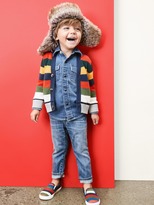 Thumbnail for your product : Gap Crazy stripe V-neck cardigan