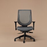 Thumbnail for your product : Ergonofis Youtoo Ergonomic Chair Black Frame Mariana Grey Fabric