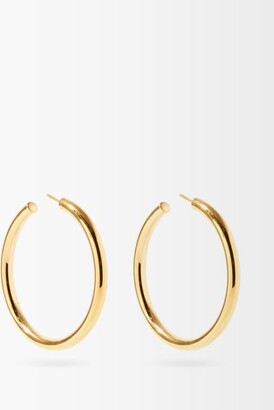 Otiumberg Large Recycled 14kt Gold-vermeil Hoop Earrings