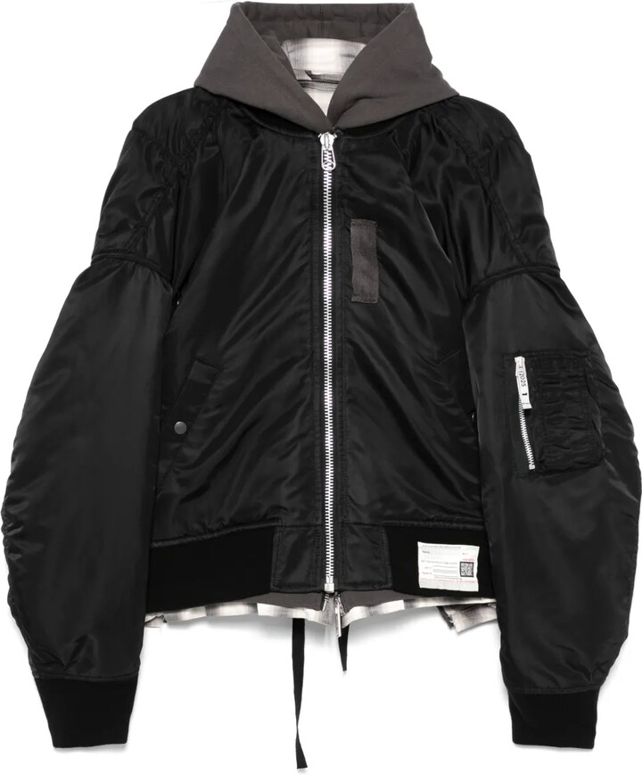 Maison Mihara Yasuhiro Layered Bomber Jacket