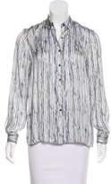 Thumbnail for your product : Theyskens' Theory Printed Silk Blouse