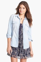 Thumbnail for your product : Rubbish Chambray Western Shirt (Juniors)
