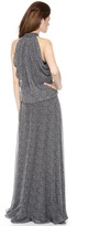Thumbnail for your product : Derek Lam Gathered Neck Gown