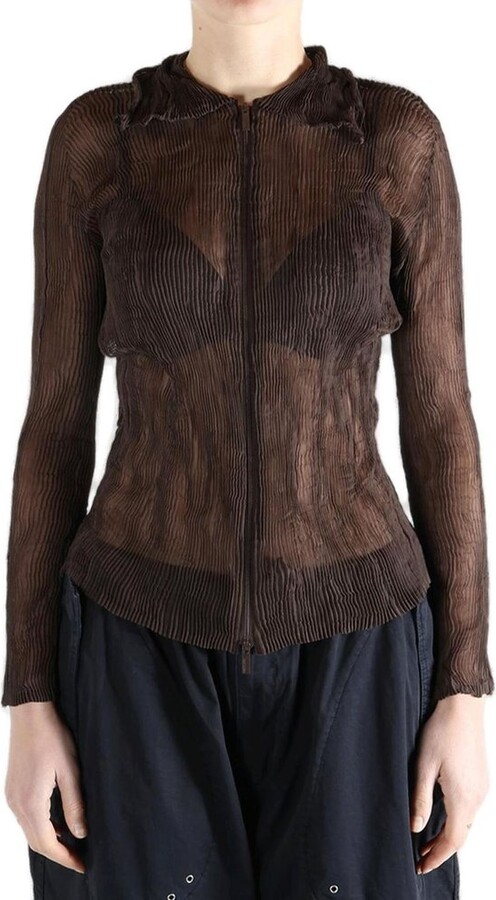 Issey Miyake Chiffon Twist 1 Cardigan