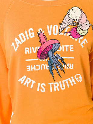 Zadig & Voltaire Upper Bis Blason sweatshirt