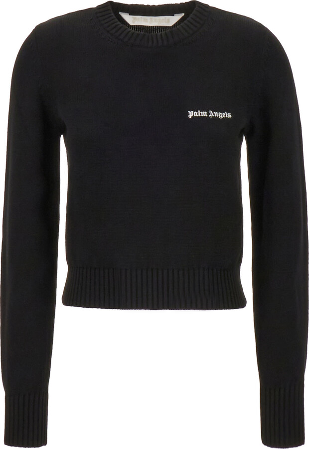 Black Cotton Sweater