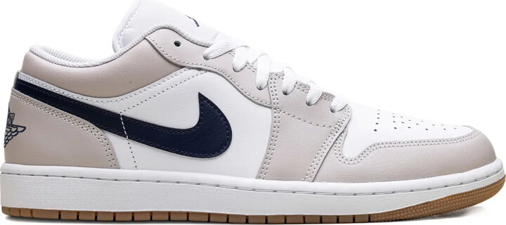 Nike Jordan 1 Low "Midnight Navy/Neutral Grey" sneakers