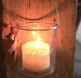Thumbnail for your product : The Letteroom Glass Etched Christmas Candle Holder