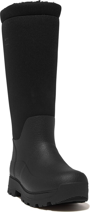 lined rain boot