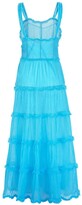 Thumbnail for your product : Fendi Ruffle And Pintuck Embellished Midi Dress
