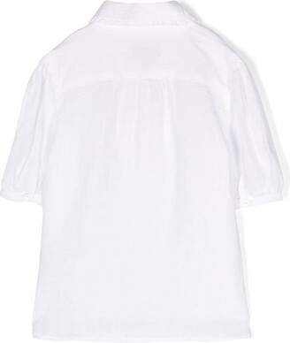 Ralph Lauren Kids Short-Sleeve Linen-Flax Shirt