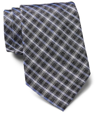 Calvin Klein Onyx Grid Woven Tie