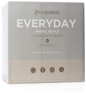 MiniJumbuk Mini Jumbuk Everyday Australian Wool Quilt Super King
