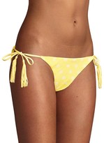 Thumbnail for your product : PQ Polka Dot Tie Bikini Bottom