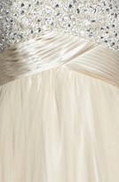 Thumbnail for your product : Xscape Evenings Embellished Lace-Up Back Strapless Satin & Tulle Ballgown